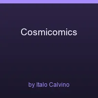 Cosmicomics cover