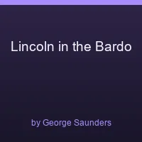 Lincoln in the Bardo cover