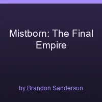 Mistborn: The Final Empire cover