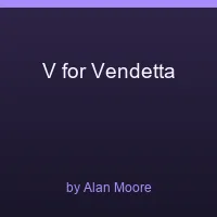 V for Vendetta cover