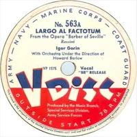 Largo al factotum / Ol’ Moses Put Pharoah in His Place cover